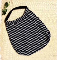 ♪ 美品　カンペール　おしゃれボーダートートバッグ/ 肩掛けのサムネイル