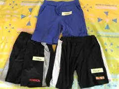 ハーフパンツ  110cm×2枚  ,120cm  計3枚セット