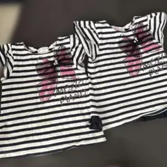 ボーダー Tシャツ 2枚セット✳️最終お値下げ✳️メゾピアノ110サイズが二着