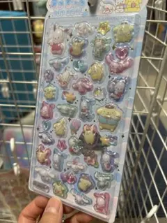 【正規品】うるちゅる ポップシール ポチャッコ シナモロール ポムポムプリン