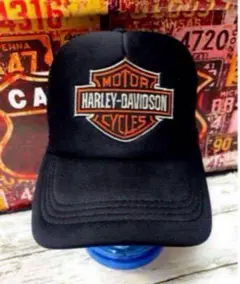 【新品❣️】Harley- Davidson キャップ ハーレー 黒 ブラック