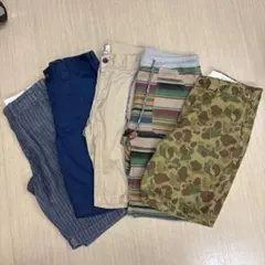 【値下げ】ハーフパンツ5着まとめ売り　　　　Ｍサイズ　ショートパンツのサムネイル
