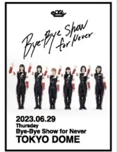 直筆サイン入 BiSH Bye-Bye Show for Never ポスター 2025年最新】bye-bye show ポスターの人気アイテム - メルカリ