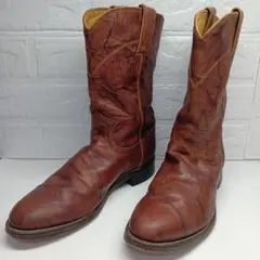 Justin/ジャスティン 本革 ローパーブーツ 25cm ウエスタン ペコスのサムネイル