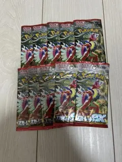 ポケモンカードゲーム スカーレットex 10パック