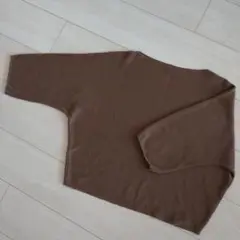 無印良品♥ボートネックニット XS-S