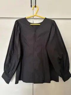 URBAN RESEARCH サニーレーベルブラック 長袖シャツのサムネイル