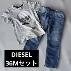 DIESEL ベビー デニムパンツ 半袖Tシャツ　ディーゼル36Mのサムネイル