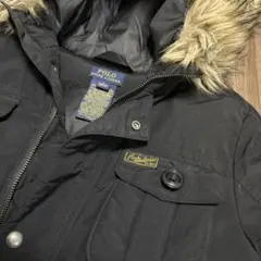 Polo Ralph Lauren 黒 ダウンコート 130サイズ