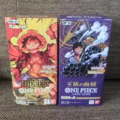 ワンピースカード　王族の血統　ザベスト　新品未開封　テープ付き