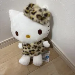 サンリオキャラクターズ　ヒョウ柄ドール　big タイプ1 キティ