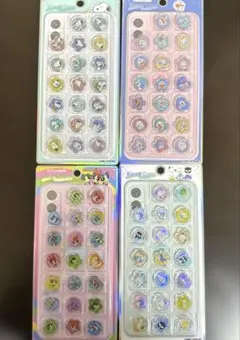 おはじきシール4枚セット