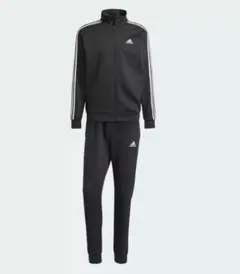 起毛　秋冬　adidas アディダス　セットアップ 上下セット　スリーストライプ