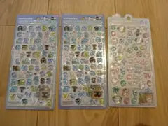 正規品 サンリオ 文字 ボンボンドロップシール はぴだんぶい他　3個セット
