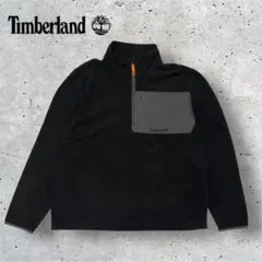 タ*ー様 Timberland ハーフジップ　フリース　襟裏刺繍ロゴ　XXL