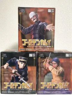 ゴールデンカムイ XrossLink フィギュア 鶴見中尉 月島軍曹 鯉登少尉