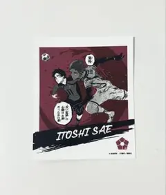 ブルーロック 糸師冴 ポラロイド風ブロマイド フォトカード プリンセスカフェ