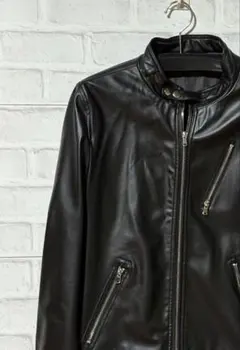 新品未使用黒 レザー ジャケット 2025年最新】レザージャケット・ライダースの人気アイテム