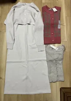 GUカーディガンワンピース　カーディガンSサイズまとめ売り