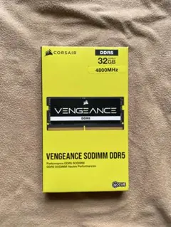 新品未使用 Vengeance SODIMM DDR5 32GB 4800MHz
