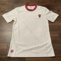 マンチェスター・ユナイテッド adidas シャツ Mサイズ ホワイト/レッド
