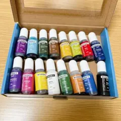 レジン 着色剤 レジン液 エポキシ樹脂 着色剤 透明色-16色*10mlUV