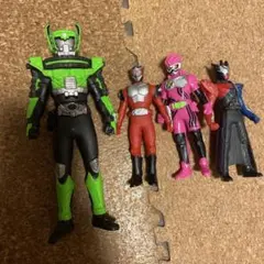 戦隊ヒーロー フィギュア 4体セット