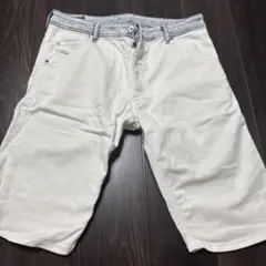 dieselホワイトショートパンツ