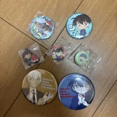 名探偵コナン 缶バッジ 8個セット