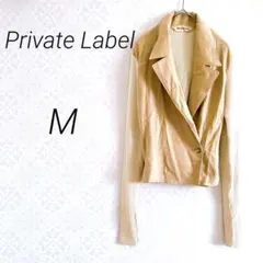 Private Label プライベートレーベル　長袖カーディガン M ベージュのサムネイル