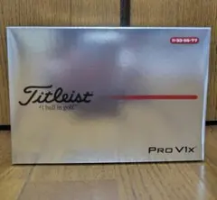 Titleist タイトリスト PRO V1x ゴルフボール　1ダース
