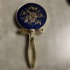 昭和レトロな手鏡　卓上ミラー