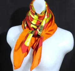 極美品 HERMES エルメス 大判シルクスカーフ カレ90 D531 - メルカリ