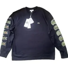 LACOSTE ラコステ 【未使用】クロックプリント長袖Tシャツのサムネイル