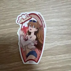 エヴァンゲリオンショップ 購入特典 シール アスカ