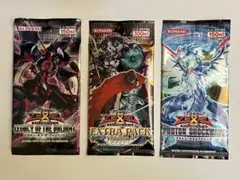 遊戯王カード 3パック 未開封