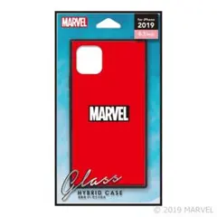 PGA iPhone11 カバー ケース MARVEL／マーベル・ロゴレッドのサムネイル