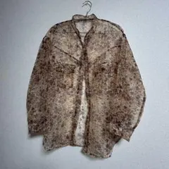 【美品】　mystic オーガンジーブラウス