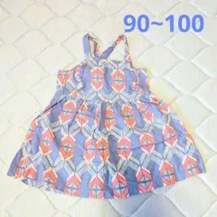 carter's エプロン風 ワンピース 90〜100 海外子供服 フリルのサムネイル