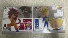 一番くじドラゴンボールDAIMA A賞孫悟空C賞ベジータ＋おまけ付き