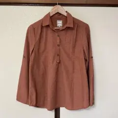 シャツ 長袖 ポリエステル