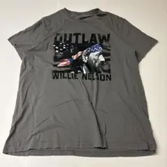 n100 Wrangler Willie Nelson Tシャツ グレー Lのサムネイル