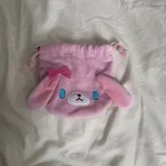 シュガーバニーズ ふわふわ巾着 ももうさ