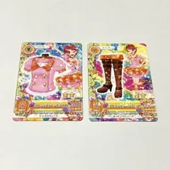 アイカツ　一ノ瀬かえで オレンジステージトップス オレンジステージブーツ