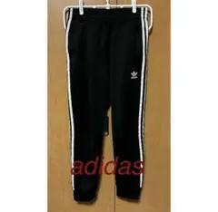 adidas アディダス トラックパンツ ジョガーパンツ ブラック　s