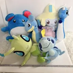 美品 ポケモン めちゃもふぐっとぬいぐるみ まとめ売り　ジラーチ　セレビィ