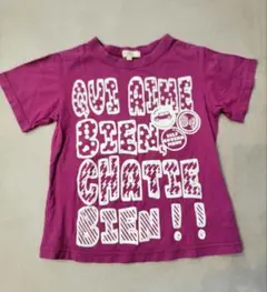 HUSHUSH　半袖Tシャツ　ピンク　110サイズ