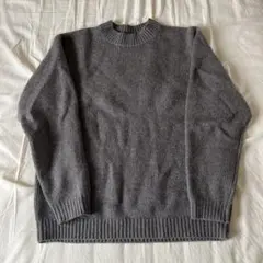 Steven Alanハミルトンラムズウール モックネック ニット LOOSE