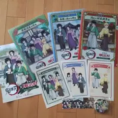 明治村 鬼滅の刃 コンプリート クリアファイル ステッカー 缶バッジ