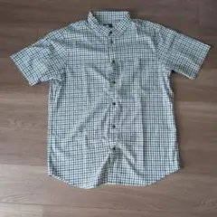 THE NORTH FACE チェック柄 半袖シャツ XL